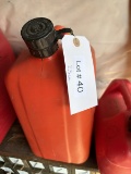 2.5 Gallon Gas Can - Red Plastic