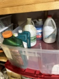 Tote of Garden Chemicals