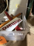 Tote of Garden Stakes