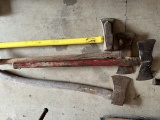 Splitting Maul -  8lbs,  2 Double Headed Axes, Large Axe