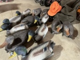Duck Decoys 12 in Army Duffle bag