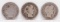 1914-S, 1915-S & 1916-P Barber Dimes