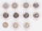 11 Mercury Dimes; Various Dates/Mints