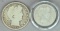 1897 Barber Half Dollar & 1900-O Barber Silver Quarter