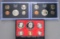 1969, 1970 & 1978 U.S. Proof Sets