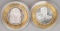 2 Limited Edition $10 Gaming Tokens, .999 Fine Silver (El Dorado & Luxor)