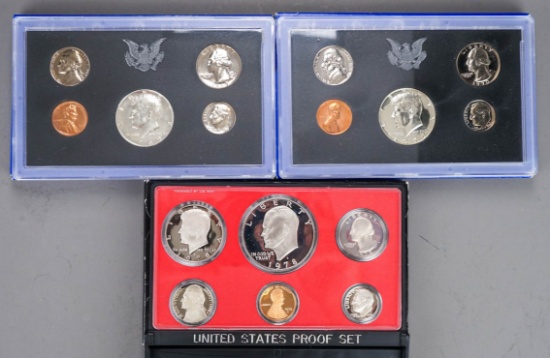 1969, 1970 & 1978 U.S. Proof Sets