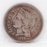 1866 3 Cent Piece