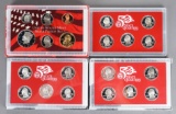 2004 U.S. Mint Silver Proof Set & 2-2006 State Quarter Proof Sets