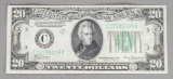 Series of 1934 $20 Federal Reserve Note; Bank of Philadelphia