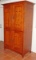 Large Oak Finished Armoire Type Cabinet