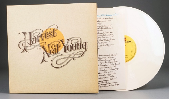 Neil Young "Harvest" White Vinyl LP, Germany