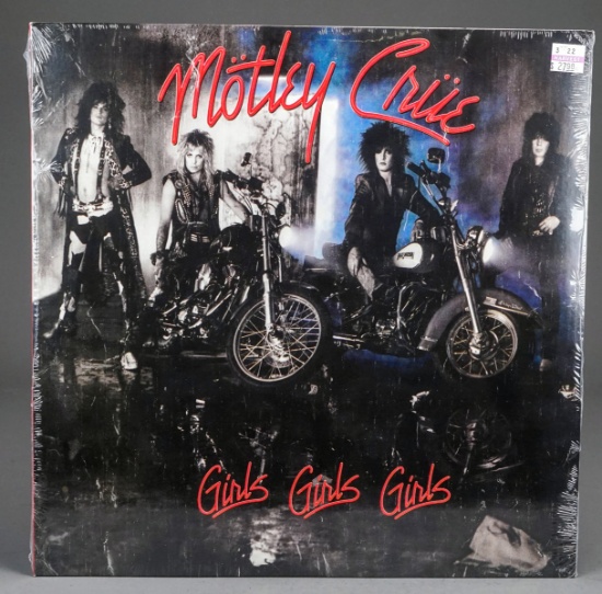 Motley Crue  "Girls Girls Girls" -  Sealed