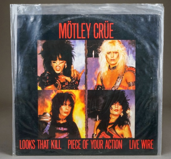 Motley Crue "Looks That Kill, Piece of Your Action, Live Wire"