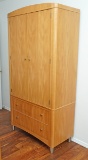 MCM Style - Ethan Allen Radius Collection Armoire Cabinet
