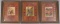 Framed American Indian Head Cent, Forty Niners Framed Nickel Set &