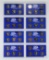 8 U.S. Mint 50 State Quarters Proof Sets,
