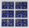 6 U.S. Mint 50 State Quarters Proof Sets