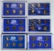 2-2000 U.S. Mint Proof Sets/Quarters;  2 U.S. Mint 50 State Quarter Proof Sets
