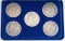 Morgan Silver Dollar Collection Set; 5 Coins (1888,1889,1890,1891,1900)