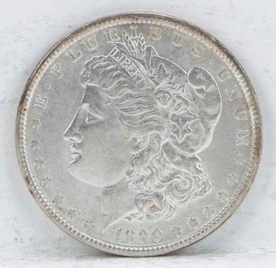 1890-P Morgan Silver Dollar