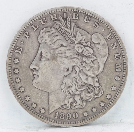 1890-O Morgan Silver Dollar