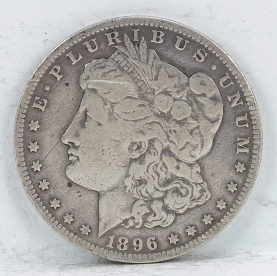 1896-O Morgan Silver Dollar