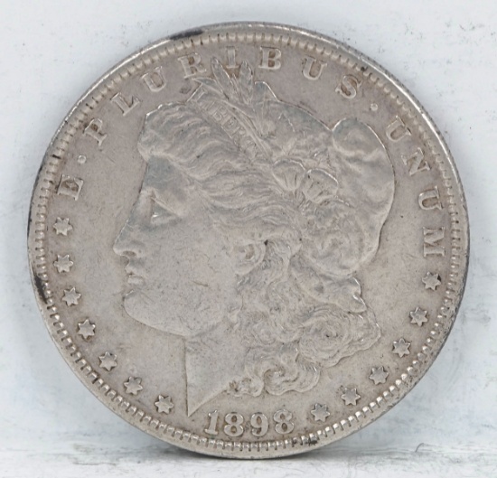 1898-P Morgan Silver Dollar
