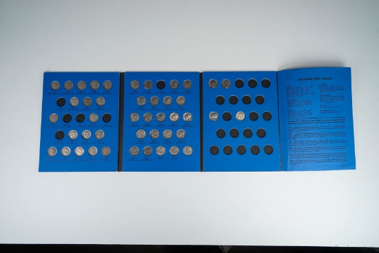 Roosevelt Dime Collection Book, 1965