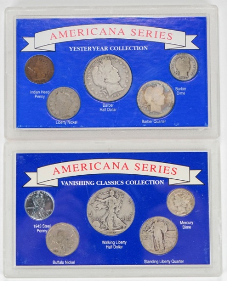 Americana Series Yesteryear Set & Vanishing Classics Coin Sets