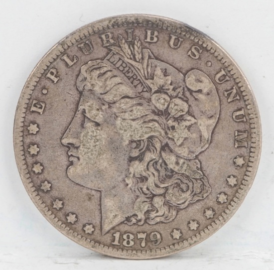1879-P Morgan Silver Dollar