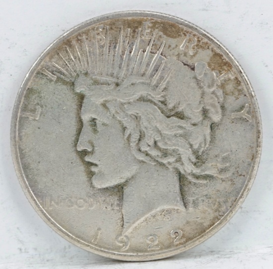 1922-S Peace Silver Dollar