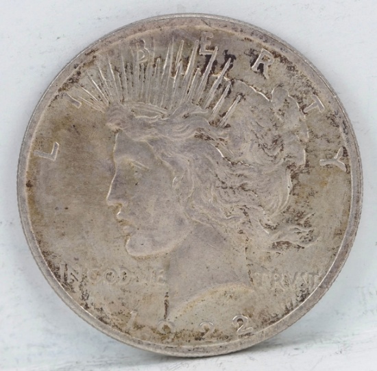 1922-P Peace Silver Dollar