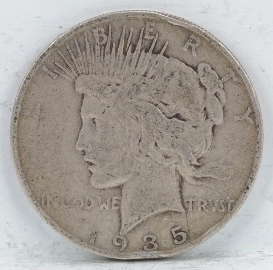 1935-S Peace Silver Dollar
