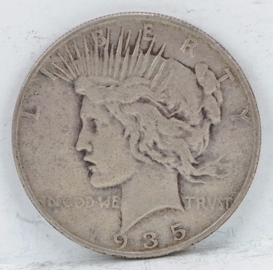 1935-S Peace Silver Dollar