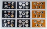 2011, 2012 & 2013 U.S. Silver Proof Sets