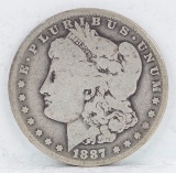 1887-O Morgan Silver Dollar