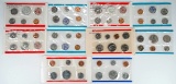 5-U.C. U.S. Mint Coin Sets; 2-1968, 1970, 1980 & 1988