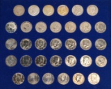 John F Kennedy Half Dollar Collection Set, 1964-1997