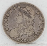 1830 Capped Bust Liberty Half Dollar