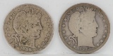 1908-O & 1912-S Barber Half Dollars