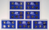 7 U.S. Mint 50 State Quarters Proof Sets