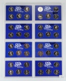 8 U.S. Mint 50 State Quarters Proof Sets,