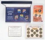 Colorized State Quarter Set, Silver Nickels Freedom Collection &