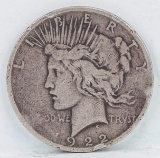1922-D Peace Silver Dollar