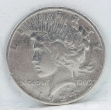 1924-P Peace Silver Dollar