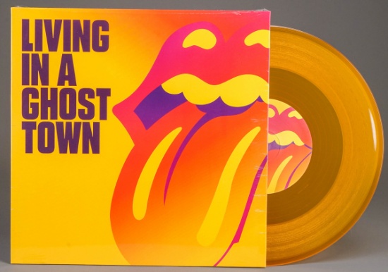 The Rolling Stones "Living in a Ghost Town" 7" Single