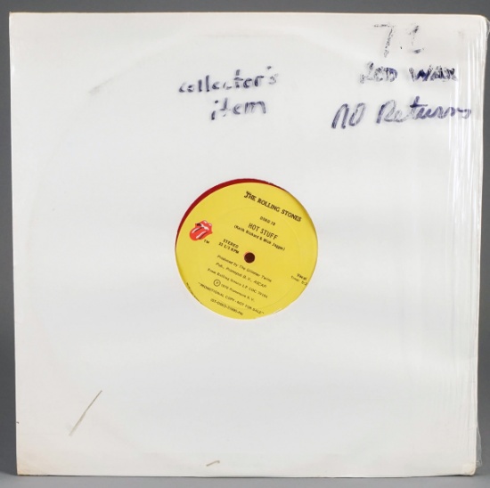 The Rolling Stones "Hot Stuff" 7" Single Promotional Copy