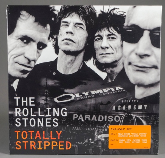 The Rolling Stones "Totally Stripped" DVD + 2 LP Set - Sealed