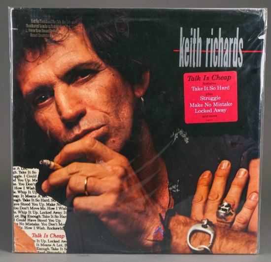 Keith Richards "Talk is Cheap"  12" Vinyl
